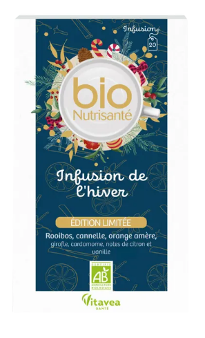 INFUSIONS BIO hiver   20 sachets