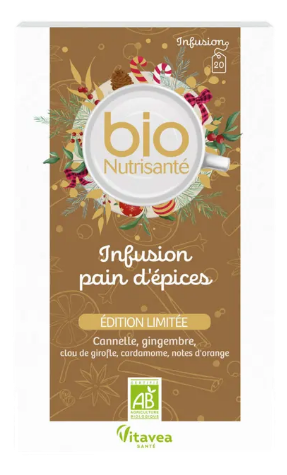 INFUSIONS BIO pain d'épices   20 sachets