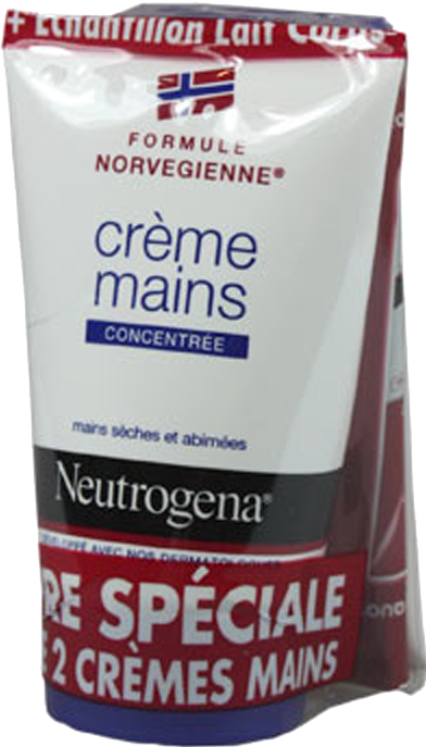 Neutrogena crème mains formule norvégienne 2x50ml